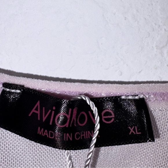 Lavender Lace Babydoll Chemise - Picture 6 of 10